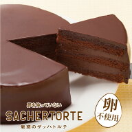 卵を使っていない魅惑のザッハトルテ 卵アレルギー対応 ザッハトルテ チョコレート チョコケーキ アレル…