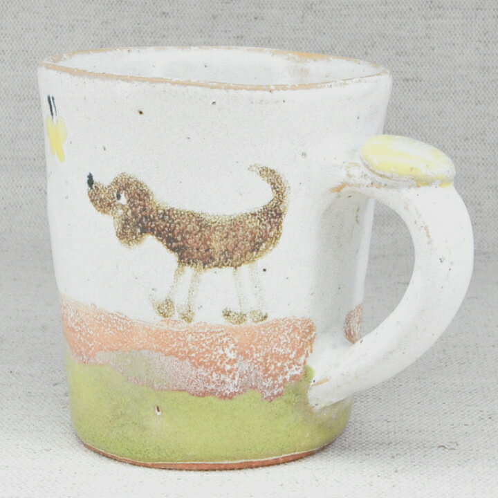 楽天市場 作家 正野蕗子 犬のマグカップ 陶器 作家の器と雑貨のお店 カシテュエ
