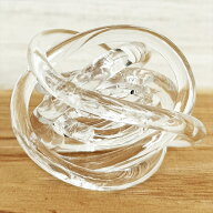 工房 CRAFTHOUSE ガラスの剣山 花留め M クリア3個セット