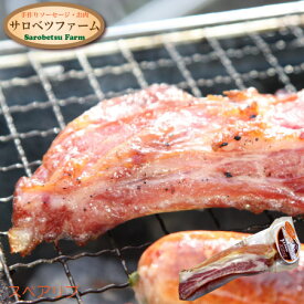 北海道 サロベツファーム スペアリブ 110g　焼肉 焼き肉 BBQ バーベキュー 冷凍 お取り寄せ 豊富町 宗谷 【 お歳暮 御歳暮 誕生日 プレゼント 内祝い ギフト グルメ 贈り物 】