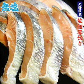 - 徳用 - 生鮭 厚切り 20切入 ( 2Kg ～500g×4パック ) 無塩蔵 塩無し 訳あり 冷凍 秋鮭 サケ さけ サーモン 宗谷岬沖 オホーツク海 お取り寄せ 産地直送 北海道 宗谷 稚内市 【 お歳暮 御歳暮 誕生日 プレゼント 内祝い ギフト グルメ 贈り物 】