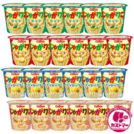 【期間限定★特別価格】じゃがりこ 4種 6個 合計24個セット 詰め合わせじゃがりこ 大人買い 大量 業務用 スナック 菓子 ギフト おつまみ おやつ 珍味 お菓子 プレゼント 子ども 景品 カストマー