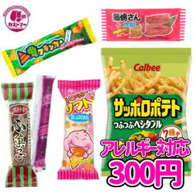 アレルギー対応 お菓子 駄菓子 詰め合わせ パック ※ 卵・牛乳・ナッツ 抜き 【 カストマー お菓子詰合せ 300円 】 ハロウィン クリスマス 袋詰め おかし おやつ こども会 パーティ アレルギー 小分け 子供 子供会 子供用 子ども お菓子詰め合わせ ギフト プレゼント