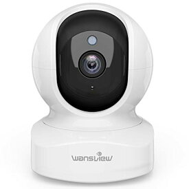 Wansview Q5ネットワークカメラ 300万画素 2Kベイビーモニター Wi-Fiカメラ ワイヤレス屋内防犯カメラ ペットカメラ 360度ベビー老人ペット見守り 2.4GWi-Fi対応 動体検知 双方向音声 暗視撮影 録画