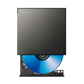 ロジテック 外付け ブルーレイドライブ Blu-ray USB3.2 Gen1(USB3.0) 動画再生&データ書き込みソフト付 UHDBD対応 Win/Mac Type-Cケーブル付属 ブラック LBD-PWA6U3CVBK