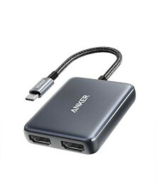 Anker PowerExpand USB-C & Dual HDMI アダプタ 最大 4K (60Hz) 複数画面出力最大 4K (30Hz) MacBook iPad 用