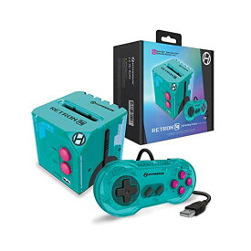 HYPERKIN 【懐かしいゲームボーイを大画面でプレイ】Hyperkin RetroN Sq: HD Gaming Console (カラー:ハイパービーチ/Hyper Beach) For Game Boy®/Game Boy Color®/Game Boy Advance® [432428]