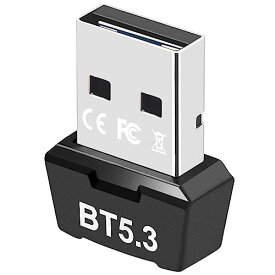 【5月限定!全商品ポイント2倍セール】GUROYI Bluetooth 5.3 USB アダプタ【プラグアンドプレイ、ドライバー不要です】Windows 11/10/8.1/8/7(32/64bit)対応 超低遅延 小型 無線 省電力 apt-X EDR/LE対応 GUROYI最