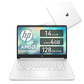 【5月限定!全商品ポイント2倍セール】HP ノートパソコン 14s-fq1000 指紋認証対応 3020e 4GB 128GB Win11 14インチ (型番：3Y6C0PA-AAAA)
