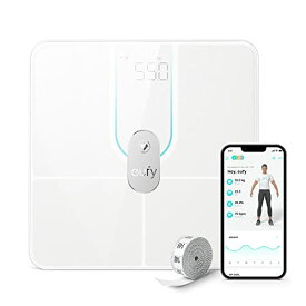 【5月限定!全商品ポイント2倍セール】Anker Eufy (ユーフィ) Smart Scale P2 Pro（体重体組成計）【アプリ対応 / Fitbit連携 / 体脂肪率 / BMI / 心拍数 / 筋肉量 / 基礎代謝量 / 水分量 / 体脂肪量 / 骨量 /