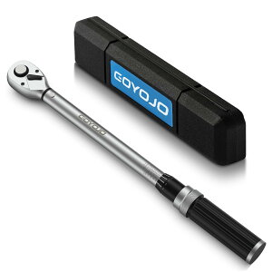 トルクレンチ プレセット型 差込角(1/2 インチ) 40-220N.m 両回転対応 トルク精度 ±3% 自動車用、自電車、オートバイ、機械の整備 タイヤ交換 作業工具 ( 40-220N.m )
