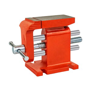 ベンチバイス 360度回転 作業台 エンジニア アンヴィルバイス 回転 加工 固定 接着 強力 卓上 テーブル 締め 工具 DIY リードバイス (1.5'')