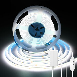 lede[vCg COB x Px 320LEDs/m 10iK dd24v e[vƖ 10m Jbg\ ʃe[vݒu e[vCg cob zCg