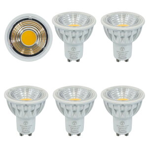 5.5W LED�d�� �n���Q���d��60W�^�����AGU10�����A95Ra�������F���ALED �X�|�b�g���C�g������Ή��A�r�[���p�x90�x�A�S����550lm�d���F2700k(5�Z�b�g)