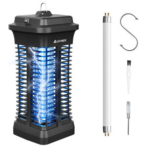 コバエ取り 電撃殺虫器 捕虫器 省エネ 2Mケーブル付き uvランプ 虫取り機 はえたたき 虫除け 電気蚊取り器 電撃殺虫灯 誘虫灯 殺虫灯 蚊取り器 蚊よけ ライト 虫 蚊 蛾 ハエ 退治 モスキートキ