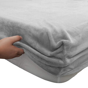 ボックスシーツ 秋冬用 あったか マイクロファイバー フランネル シーツ ベッドシーツ マットレスカバー ベッドカバー 敷き布団カバー 静電気防止 抗菌防臭加工 保温性 なめらか 冬用 グレ