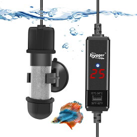 水槽 ヒーター 石英防爆ガラス 温度調節できる 水中用ミニヒーター 吸盤付き 10W 25W 50W 100W 10−100L水槽に適用 s