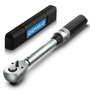 トルクレンチ プレセット型 差込角1/4 インチ 5-25N.m 両回転対応 自動車用 自電車 オートバイ 機械の整備 作業工具