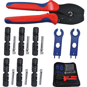 MC4�R�l�N�^�[ �\�[���[�p�l�� �����H�� mc4�p�����y���` 2.5/4/6mm2�Ή� �ڑ��P�[�u���pMC4�^�R�l�N�^�[ �I�X?���X ���z��6�g �Z�b�g ���t�������` 2�{ ���[�ܕt��