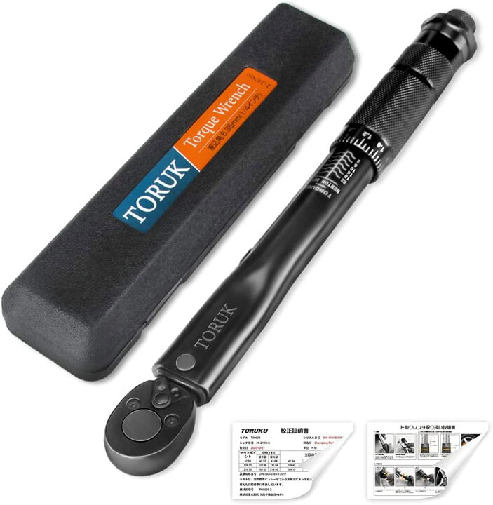 楽天市場】トルクレンチ プレセット型 差込角6.35mm 1/4インチ 2-24N?m 