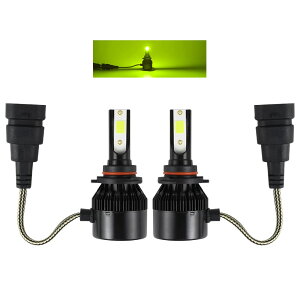 LEDtHOv HB4 9006 CG[ CG[ F tHO ou 12V ԗp LED tHOv/wbhCg LEDou LEDv 3600LM×2 35W×2 ̌^ t@p 邢 COB`bv 2