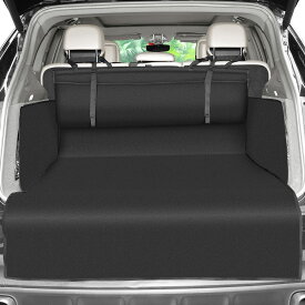 \マラソンクーポン配布中/トランクシート 汎用品 大容量ポケット付き トランクマット カー用品 防水 汚れに強い 取り付け簡単 折り畳み式 小中型車用 SUV用 全種犬用猫用 旅行 荷積み バンパー保護 アウトドアレジャー