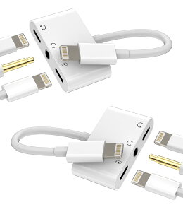 ACtH CgjO 3.5mm Cz A_v^[ P[ui2pbNj 3in1  Lightning WbN イ[d ϊ Apple MFIF؃Abv wbhz Aux R[h }[d q v