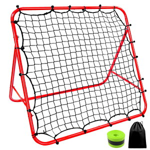 リバウンドネット ブラック ネット 室内 屋外兼用壁打ち サイズ:リバウンドネット リターンネット ゲージ フィールディングトレーナー サッカー ゴール フットサル バッティング 野球 テ