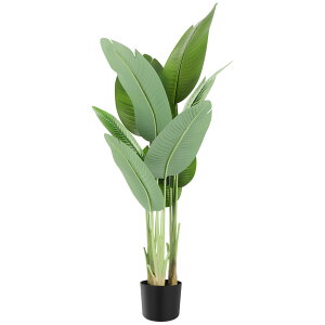 フェイクグリーン 人工観葉植物 観葉樹 造花 高さ120cm 自然感 防水 高耐久 お手入れ簡単 水やり不要 虫害心配なし シンプル おしゃれ インテリア リビング 玄関 屋内 オフィス 飾り用 撮影用