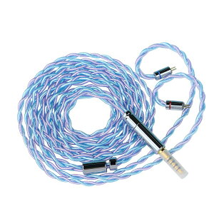 2PIN 0.78mm 4.4mm�v���O���P�[�u�� 400�R�A 2PIN 4.4mm�v���O �C���z���A�b�v�O���[�h�P�[�u�� �C���t�H�������P�[�u�� KZ KBEAR �C���z���K�p ZSTX/castor/ZSN Pro/ZSN PROX/ZS10 PRO/storm/TK01 �C���z���p�i4.4mm�v