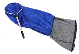 【吹き流し網】 マルチネット 水切り付 錦鯉 アロワナ フィッシュネット 錦鯉 大型魚 中型魚 水族館 半透明