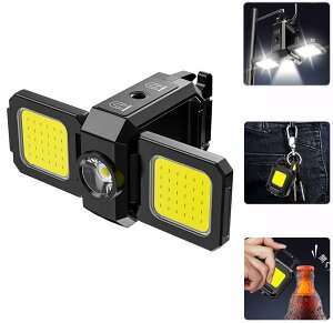���C�g ���^LED�v���W�F�N�^�[ USB�[�d�� 1000���[���� �����P�x 5�̃��C�g���[�h IPX4�h�� ���̓}�O�l�b�g�t�� �{�g���I�[�v���@�\�t�� �L�����v��o�R�ɖ� ��ނ� ��d �n�k ���Ɩ�.. (1)