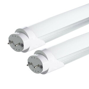 LED�u���� 40W�` T8���� 18W����d�� 120cm G13���� �����F�i6500K�j ���P�x 2600LM �O���[���H���s�v PL�ی� �ƒ�A�������A�a�@�A�w�Z�ɓK�p 2�{�Z�b�g