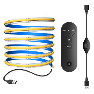 LED���C�g LED�X�g���b�v���C�gUSB�����R���t�� 2m �����F4000K �t���L�V�u�� �����x320LEDs/m LEDLED���C�g180°����CRI>=90�C���ʃe�[�v�ό`�\ �ؒf�\ �Q�� �L�b�`���z�[�� �I�t�B�X (4000K 2m)