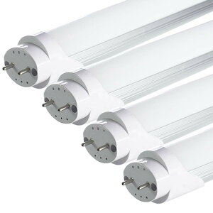 LED�u���� 40W�` T8���� 18W����d�� 120cm G13���� �����F�i6500K�j ���P�x 2600LM �O���[���H���s�v PL�ی� �ƒ�A�������A�a�@�A�w�Z�ɓK�p 4�{�Z�b�g