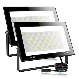 LED������ 100W 12000LM ���[�N���C�g ��Ɠ� IP66�h�� �����F 6500K LED���C�g �������O 100V�Ή� ���P�x �����FRa85�ȏ� �ȃG�l 120°�L�p ���� �Ɩ� �h�Б΍� PSE�F�؍ς� ���{��戵�������t���y2�Z
