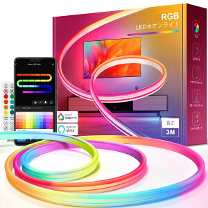 LED�e�[�v���C�g�h�� Alexa RGB �������F LED�l�I�����C�g Wi-Fi-Bluetooth �ԐڏƖ� �_���DIY�J�b�g�\ APP&�����R������ ���y���� LED���C�g�e�[�vDC24V �p�[�e�B�[ ���͋C���f�R���[�V�����e�[�v