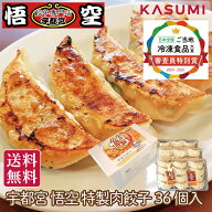 餃子専門店 宇都宮 悟空 特製肉餃子 36個入 大き目 冷凍餃子 宇都宮餃子 悟空餃子 ぎょうざ ギョウザ ご…