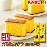 お中元 文明堂 カステラ 2A号 1A号（12切）2本入 文明堂カステラ 夏ギフト 御中元 暑中見舞い 残暑お見舞…