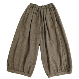 儀右ヱ門 ギエモン ぎえもん 久留米絣 パンツ Y7084-1 日本製