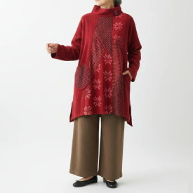 儀右ヱ門 ギエモン ぎえもん 久留米絣長袖羽織 ブラウス　タ550 日本製