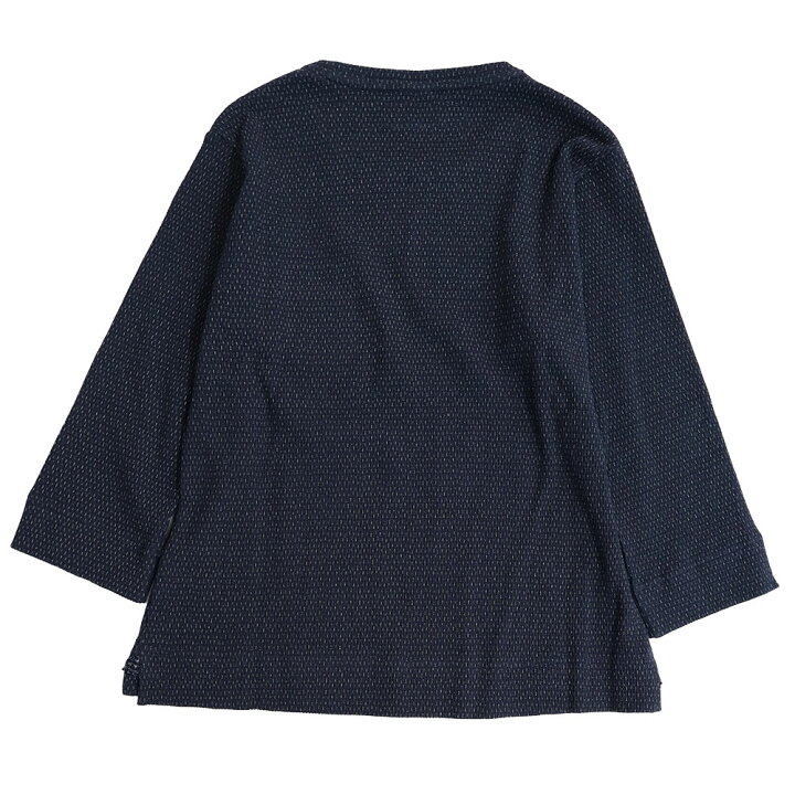 楽天市場】儀右エ門 ギエモン 七分袖 米粒カットソー シャツ R5098  