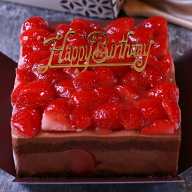 誕生日ケーキ バースデーケーキ 送料無料 苺 チョコ ケーキ イチゴ チョコレート いちご ショートケーキ 4号 チョコケーキ 苺ケーキ チョコレートケーキ 高級 おしゃれ デザート 誕生日プレゼント 大人 子供 かわいい 人気 お取り寄せ ケーキ 冷凍配送