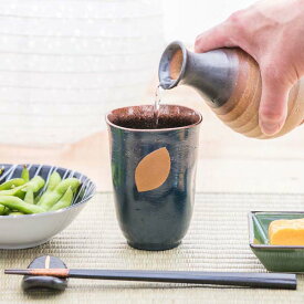 華正工房 うるしけんこうグラス ブルームーン 大 [ 父の日 軽い ビアカップ 酒器 焼酎カップ 水割り お湯割り 和食器 ギフト 退職祝 山中漆器 加賀蒔絵]