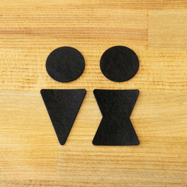 楽天市場 トイレサインプレート B レザー 合成皮革 トイレマーク トイレサイン ピクトグラム おしゃれ 引戸 薄い シンプルで高級感のあるブラックレザー 黒 案内表示 レストルーム 男女ペア 御手洗 1000円ポッキリ フェイクレザー シール式 メール便送料無料 商品