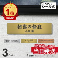 【楽天1位】写真展示 プレート キャプション パネル S-M 金属調 シルバー ゴールド ブロンズ 表題 題名 …