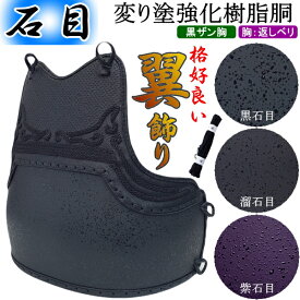 剣道 胴 / [NEW!] 石目強化樹脂胴 [胸:翼飾り] 胴裏文字彫り無料！送料無料(北海道・沖縄県除く)【防具 剣道防具 剣道具】【RCP gift】