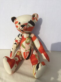 和布古布のテディベア テディベア ハンドメイド 手作り かわいい 可愛い おしゃれ 和モダン