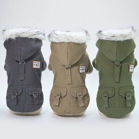 犬 犬 ウェア 冬服 コート 冬服 雪遊び ウェア 犬 コート モッズコート ジャケット ペット ドッグウェア 犬用 ペット服 犬の服 散歩 フード付き 小型犬 防寒 冬服 犬用 超あったか裏ボア ドッグウェア 犬の服 おしゃれ