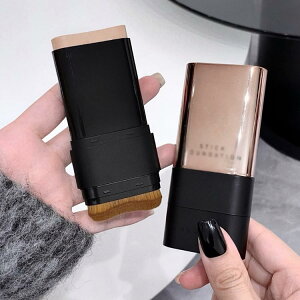 ���C�N���� �X�e�B�b�N�t�@���f�[�V���� �x�[�X �X�e�B�b�N�t�@���f �ȒP �肪����Ȃ� 2�{�Z�b�g �X�e�B�b�N�^�C�v ��y �g�їp �u���V�t�� ���C�N���� 2in1 �i�`������